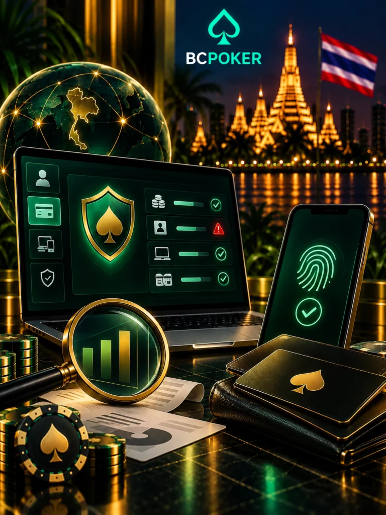 BCPoker Thailand transaction monitoring