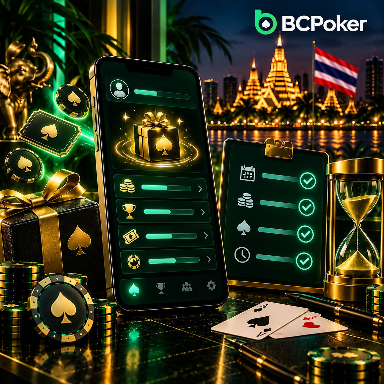 BCPoker Thailand Bonus Code banner